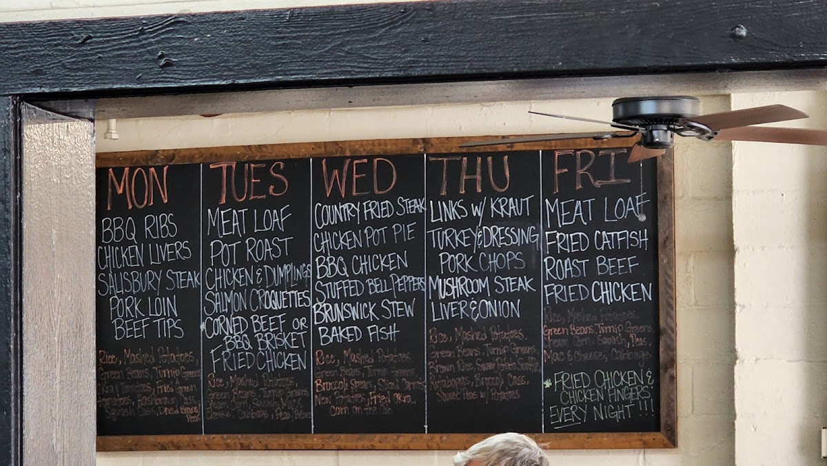 Matthews Cafeteria Menu - Image 3